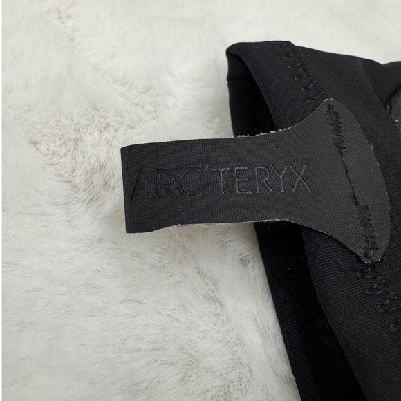 Arcteryx Gloves Black Goat Leather Palm Windproof Large Mens - Picture 6 of 6